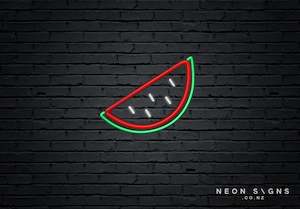 Neon sign: Watermelon - LED Neon Sign