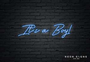 It's a Boy - LED Neon Sign