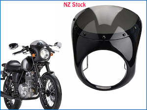 7" Headlight Fairing Fits Cafe Racer Harley Dyna Sportster