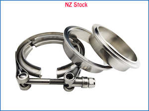 Macadamia nut growing: SUS304 2.5" V-Band Clamp & Flanges Kit