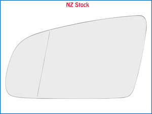 Heated Left Passenger Side Wing Mirror Glass Fits Audi A3 A4 B6 B7 A6 C6