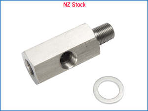 NPT Fitting Male to Female 1/8" to M10 x 1.0 Adapter