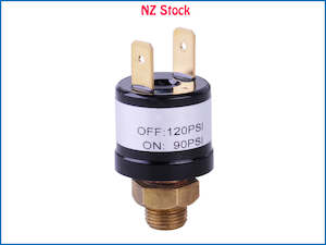 Air Compressor Tank Pressure Switch 90-120 PSI 12V