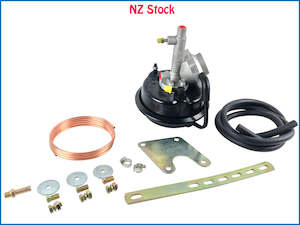 Macadamia nut growing: VH44 Remote Brake Booster + Bracket Mounting Kit - 4 wheel Drum Brake Models