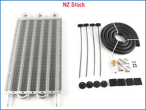 Macadamia nut growing: 6 Row Remote Transmission Oil Cooler, Auto-Manual Radiator Converter Kit