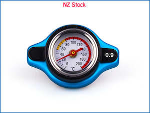 Thermostatic Radiator Cap Cover with Temp Gauge 0.9 Bar