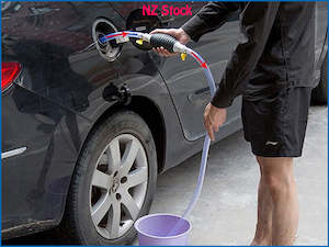 Car Fuel Pump Oil Transfer Fuel Tank Sucker Petrol Diesel Liquid Manual Pump