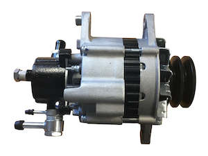 Nissan TD27 Alternator with Large Pump