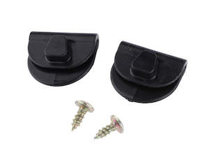 2pcs Left Side Battery Cover Clips for Harley Sportster XL 883 1200 48 72