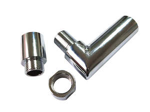 Macadamia nut growing: Oxygen Sensor Angled Extender 90 Degree O2 Bung Extension M18  x 1.5