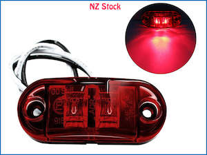 Macadamia nut growing: 12V/24V Red LED Side Marker Light for Car Trailer Truck E-Marked