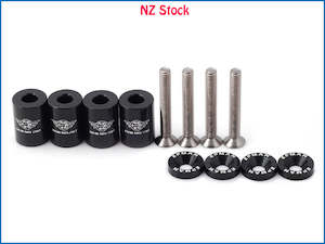 Racing Bonnet Hood Spacer Riser Kit 6mm