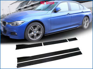 Universal Car Side Skirt Extension Rocker Panel Lip Splitter Bumper