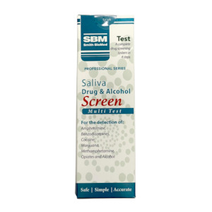 SBM Saliva Drug & Alcohol Screen Multi Test