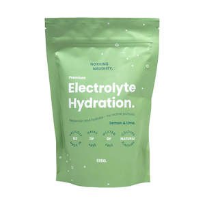 Nothing Naughty Premium Electrolyte Hydration - Lemon & Lime