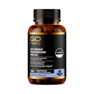 Go Healthy: GO Healthy Go Reishi Mushroom Relax