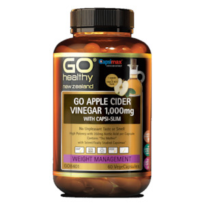 GO Healthy Go Apple Cider Vinegar 1,000mg with Capsi-Slim