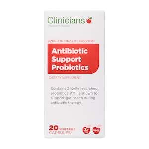 Clinicians Antibiotic Support Probiotics