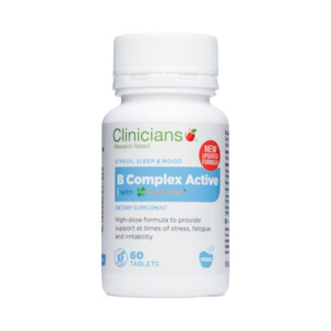 Clinicians B Complex Active with Quatrefolic