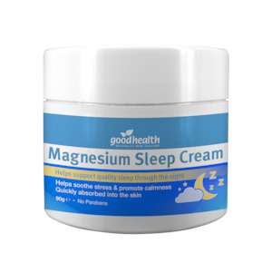 Good Health: Good Health Magnesium Sleep Cream