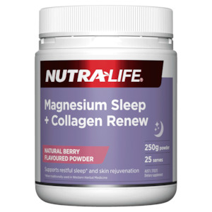 Nutra-Life Magnesium Sleep + Collagen Renew