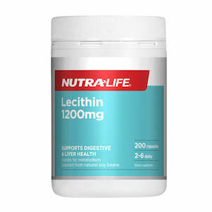 Nutra Life: Nutra-Life Lecithin 1200mg