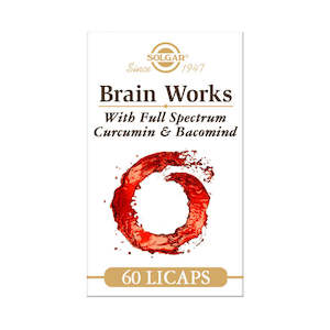 Solgar Full Spectrum Curcumin Brain Works