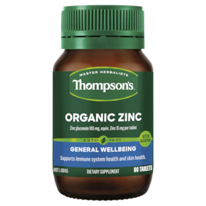 Thompson's Organic Zinc