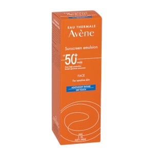 Avene Broad Spectrum Sunscreen SPF 50+ Face Emulsion