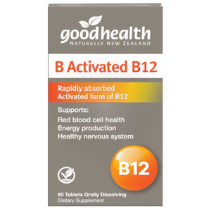 Vitamin B: Good Health B Activated B12