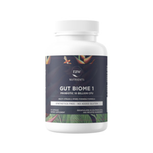 Raw Nutrients Gut Biome 1 Probiotic