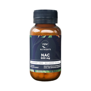 Raw Nutrients NAC 600mg