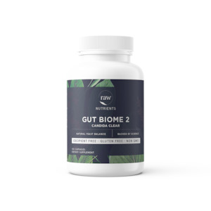 Raw Nutrients Gut Biome 2 Candida Care