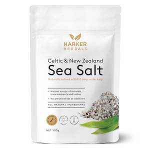 Harker Herbals Celtic & New Zealand Sea Salt