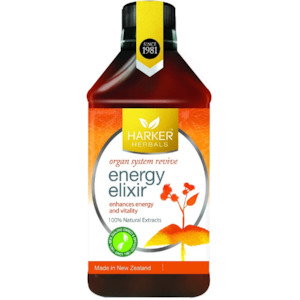 Harker Herbals Organ System Revive Energy Elixir