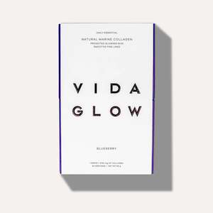 Vida Glow Natural Marine Collagen Sachets - Blueberry