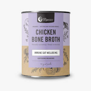 Nutra Organics: Nutra Organics Chicken Bone Broth Adaptogenic Mushroom Flavour