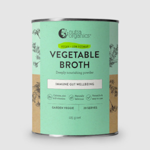 Nutra Organics Vegetable Broth Garden Veggie Flavour