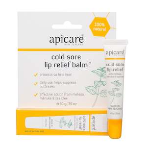 Apicare Cold Sore Lip Relief Balm