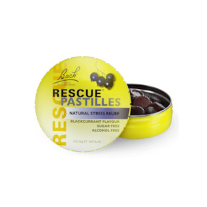 Bach Rescue Pastilles Blackcurrant