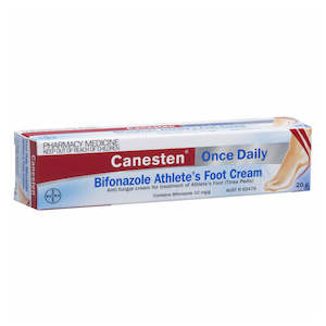 Canesten Once Daily Bifonazole Athlete's Foot Cream