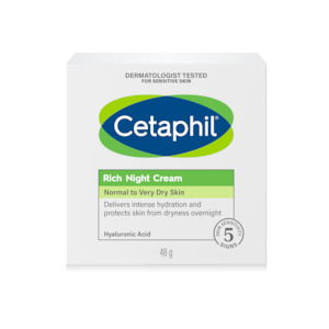 Cetaphil Rich Night Cream with Hyaluronic Acid