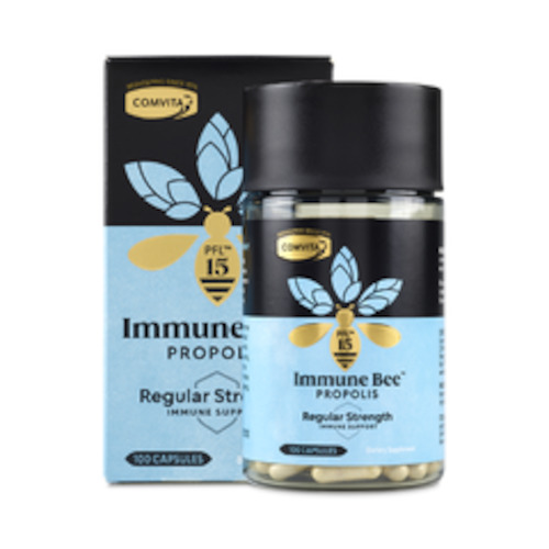 Comvita Immune Bee Propolis Capsules Regular Strength PFL15