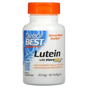 Doctor's Best Lutein with FloraGlo Lutein 20 mg