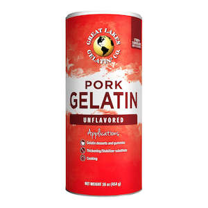 Great Lakes Wellness Pork Gelatin - Unflavoured