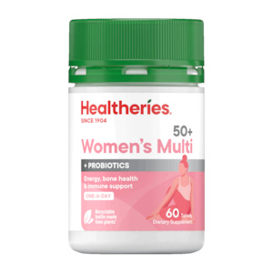 Healtheries 50+ Women's Multi with Probiotics One-A-Day