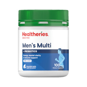 Healtheries Men's Multi with Probiotics One-A-Day