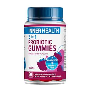 Inner Health 3-in-1 Probiotic Gummies