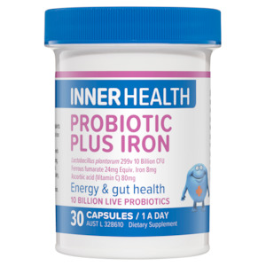 Inner Health Probiotic Plus Iron