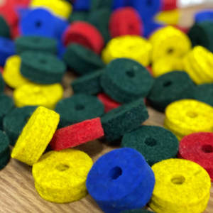 Coloured felts (10 Pack)